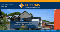 Desktop Screenshot of kershawroofing.co.uk